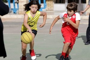 BASKETBALL CAMPERS AT IBERIAN CAMPS